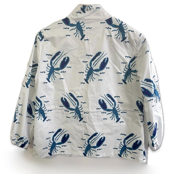 Pepaloves Anthropologje Lobster Print Rain Jacket - Picture 6 of 10
